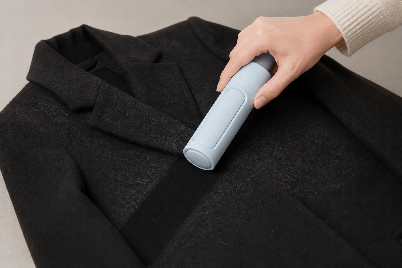 Furlo used on a dark garment
